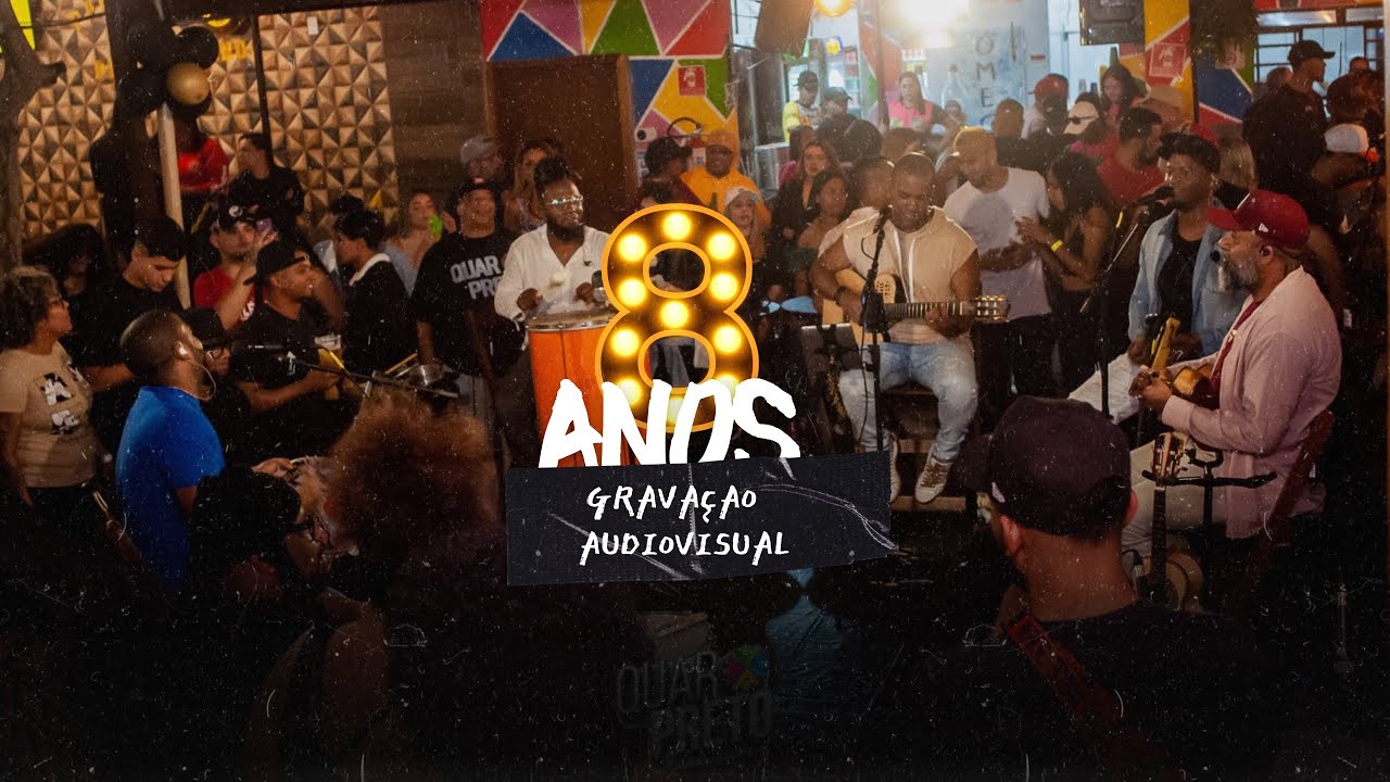 QUARPRETO 8 ANOS AO VIVO NO QUINTAL DA ATIPA - SP