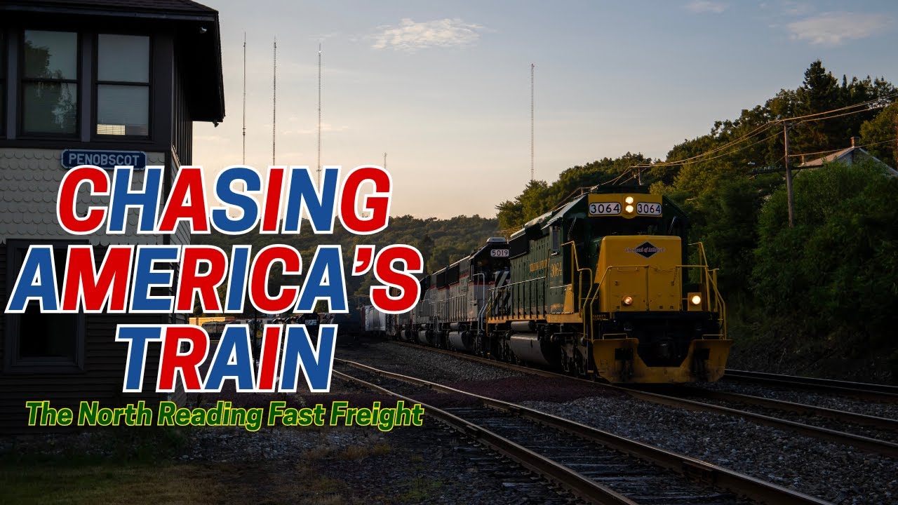 Chasing The Reading and Northern Fast Freight: America's Train | 7/14/24