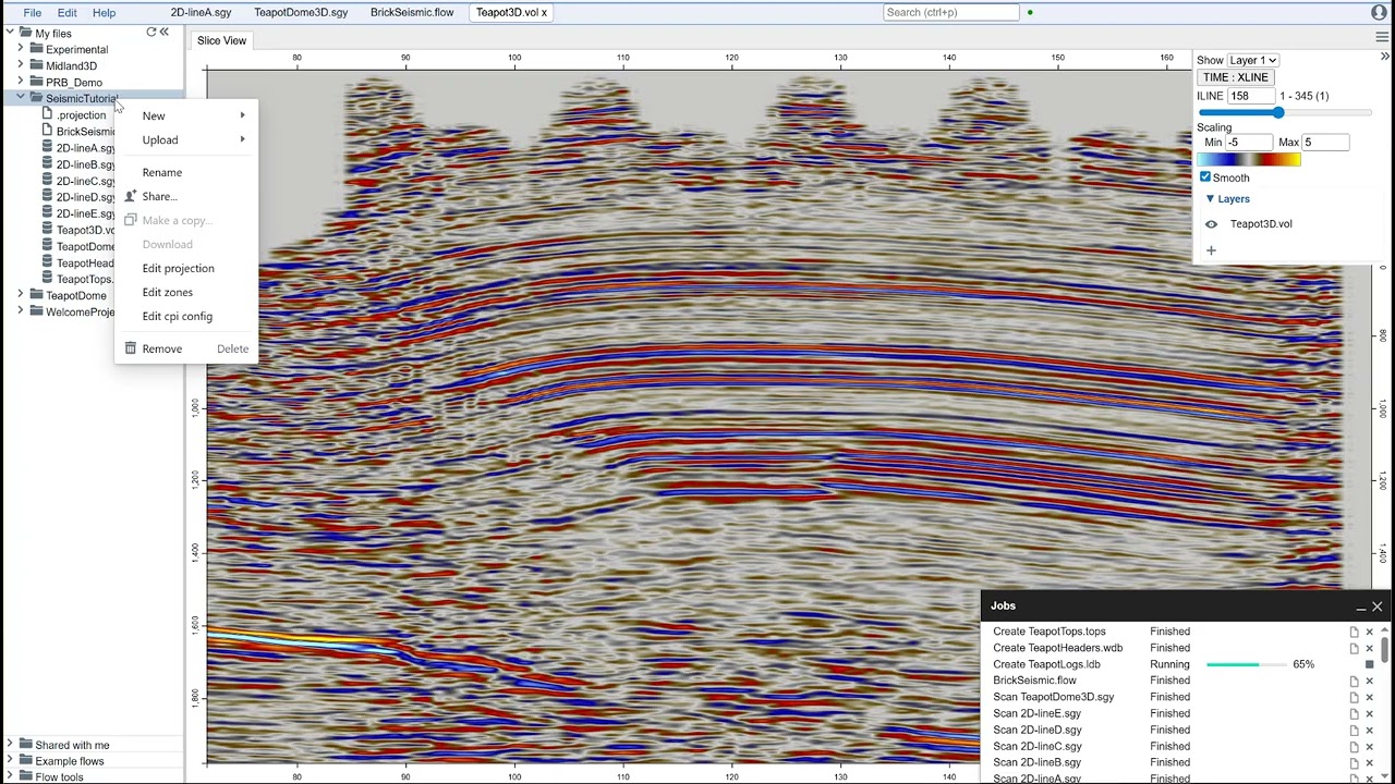 Seismic Welcome Project: Loading Optional Data