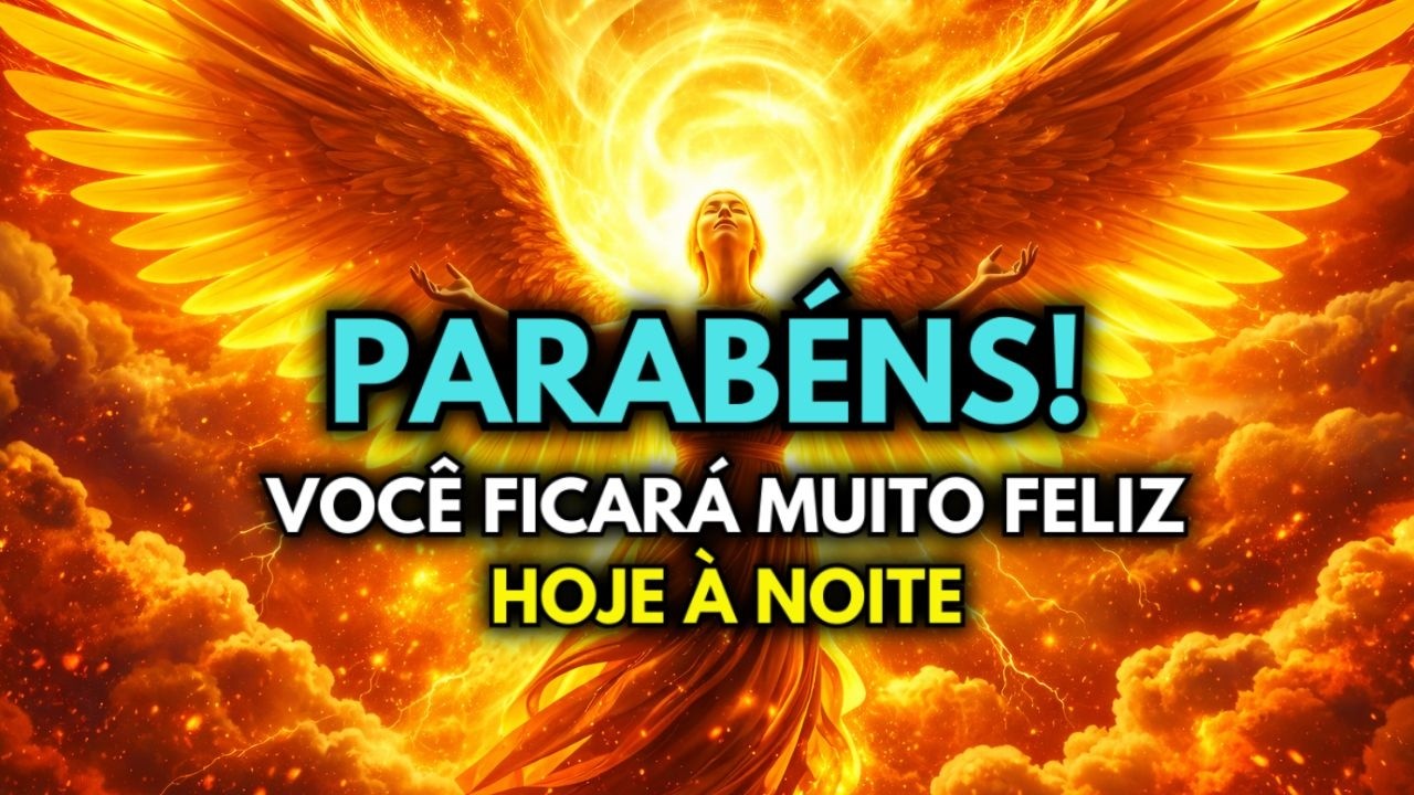 👉 FALTAM APENAS 5 MINUTOS — O ARCANJO MIGUEL DIZ: PARABÉNS, MEU FILHO — ALGO TÃO LINDO ESTÁ.........