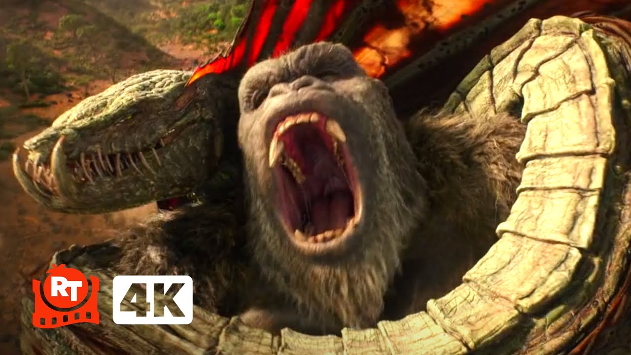 Godzilla vs. Kong (2021) 4K - Kong vs. Warbat | Movieclips
