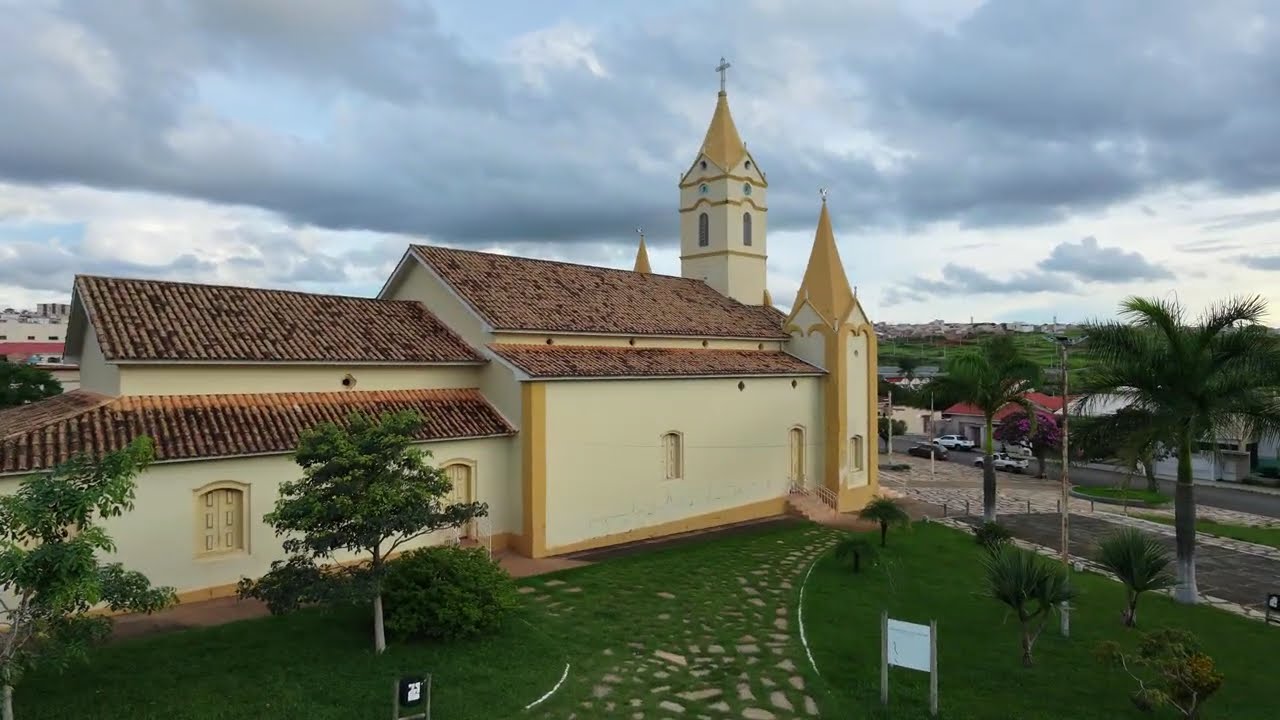 Praça Matriz em Rio Paranaíba MG