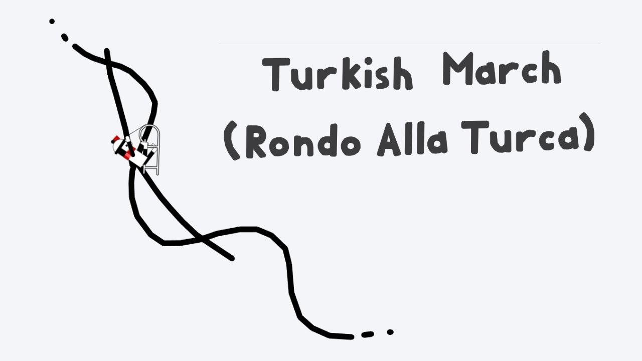 Line Rider - Turkish March (Rondo Alla Turca)