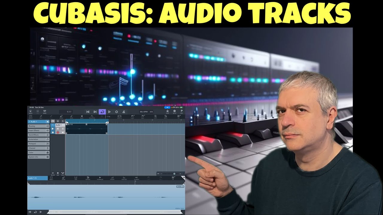 Cubasis 3 DAW & Studio App - Tutorial 3: Starting with Audio Tracks