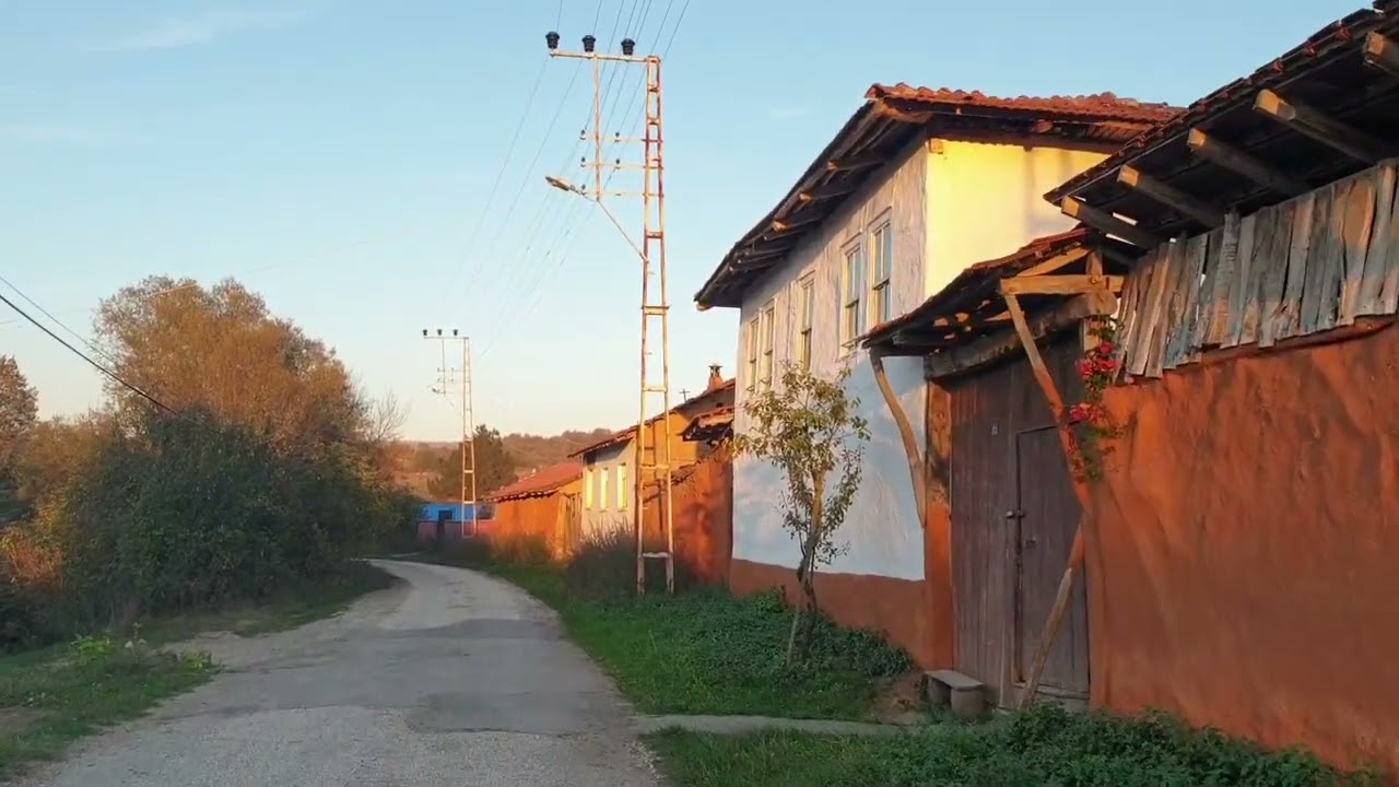 Bilecik Pazaryeri Büyükelmalı Köy Doğal Yaşam Huzurlu