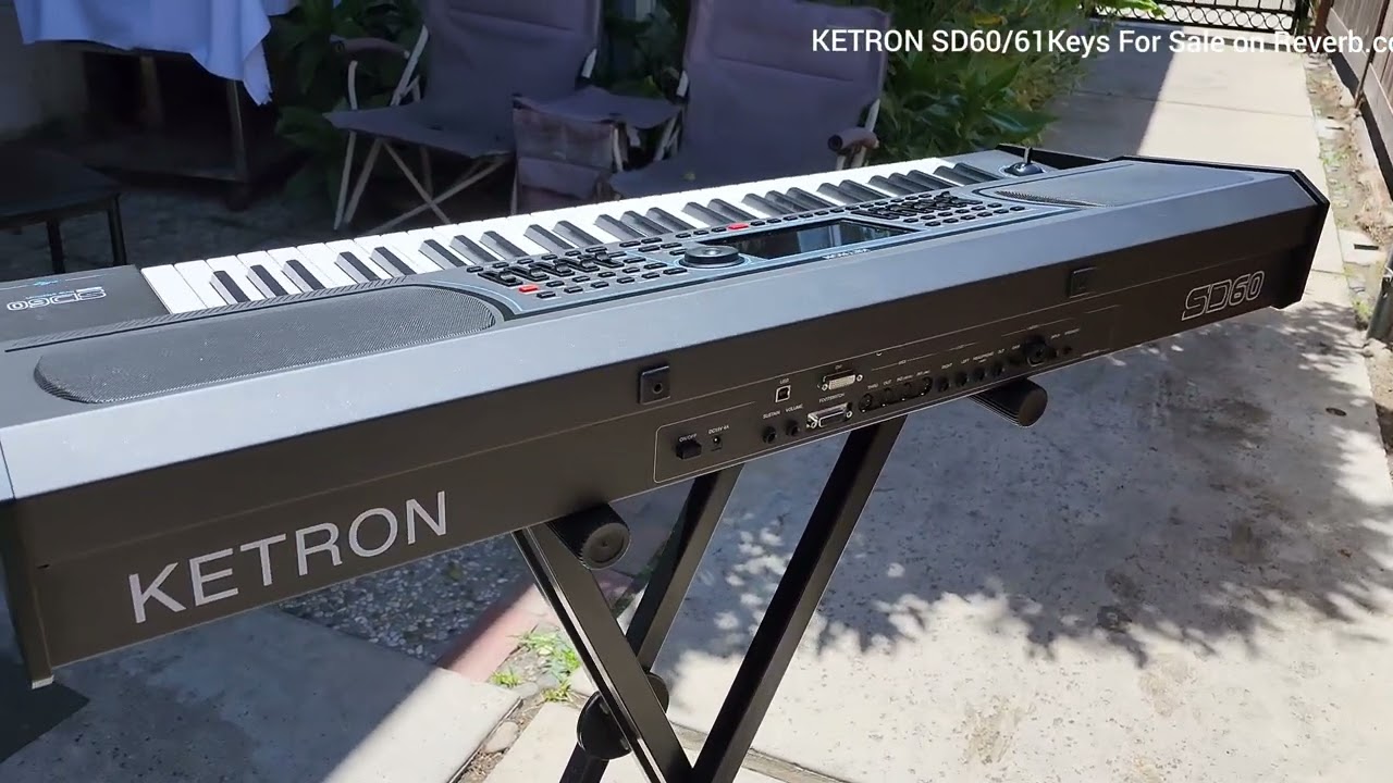SOLD!!! Ketron SD60/61 Keys For Sale on Reverb