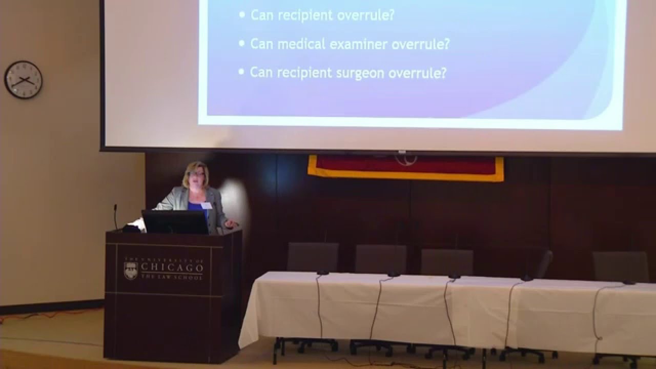 Tracy Koogler - Research on Organ Donors