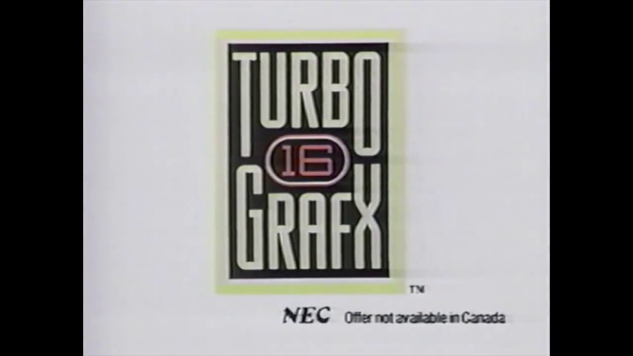 Turbo Grafx 16 + Express Commercial (1990)