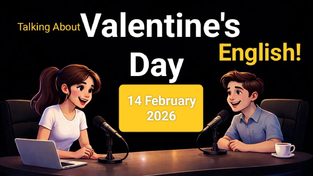 How to Talk About Valentine’s Day in English | Real Conversations & Common Phrases | English Podcast