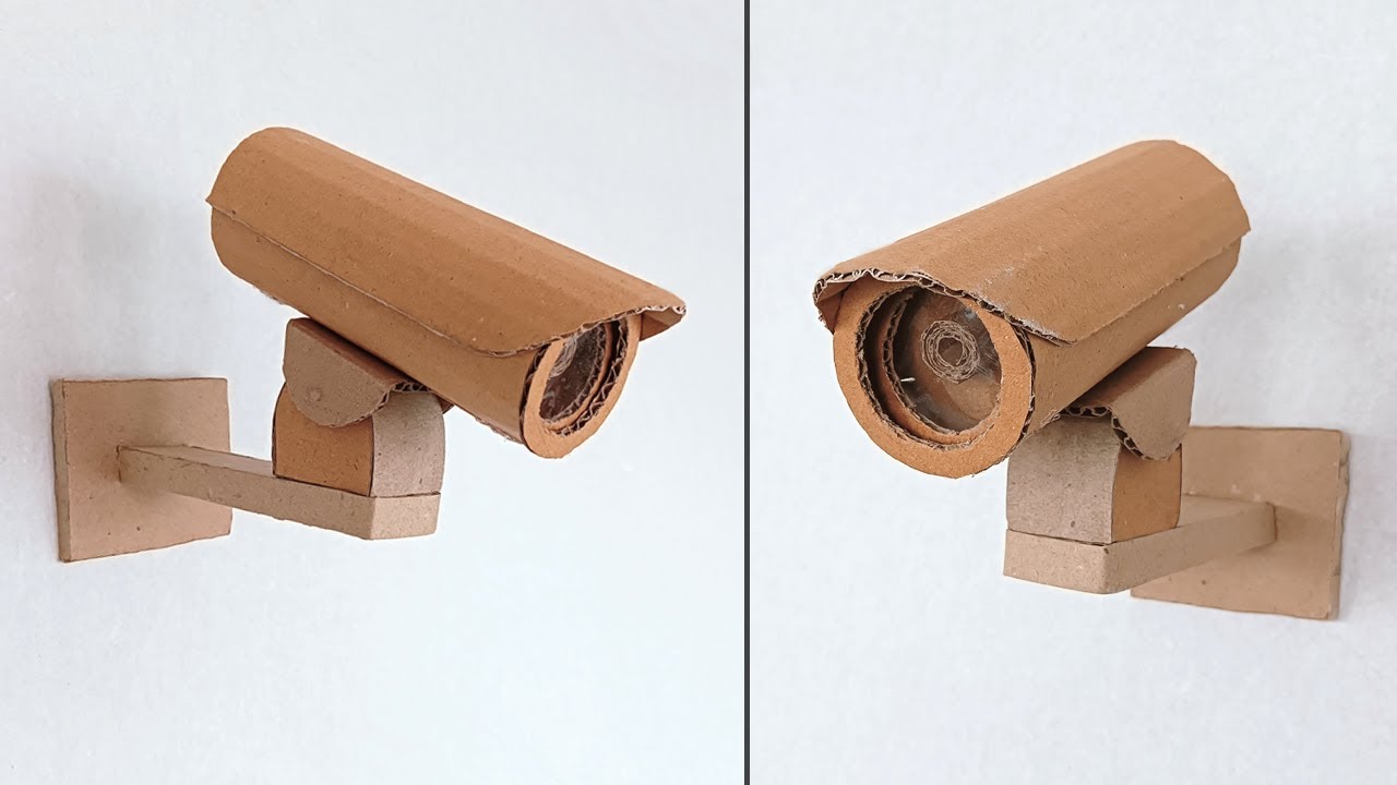 How to make cctv camera with cardboard | DIY Cctv camera | Science project