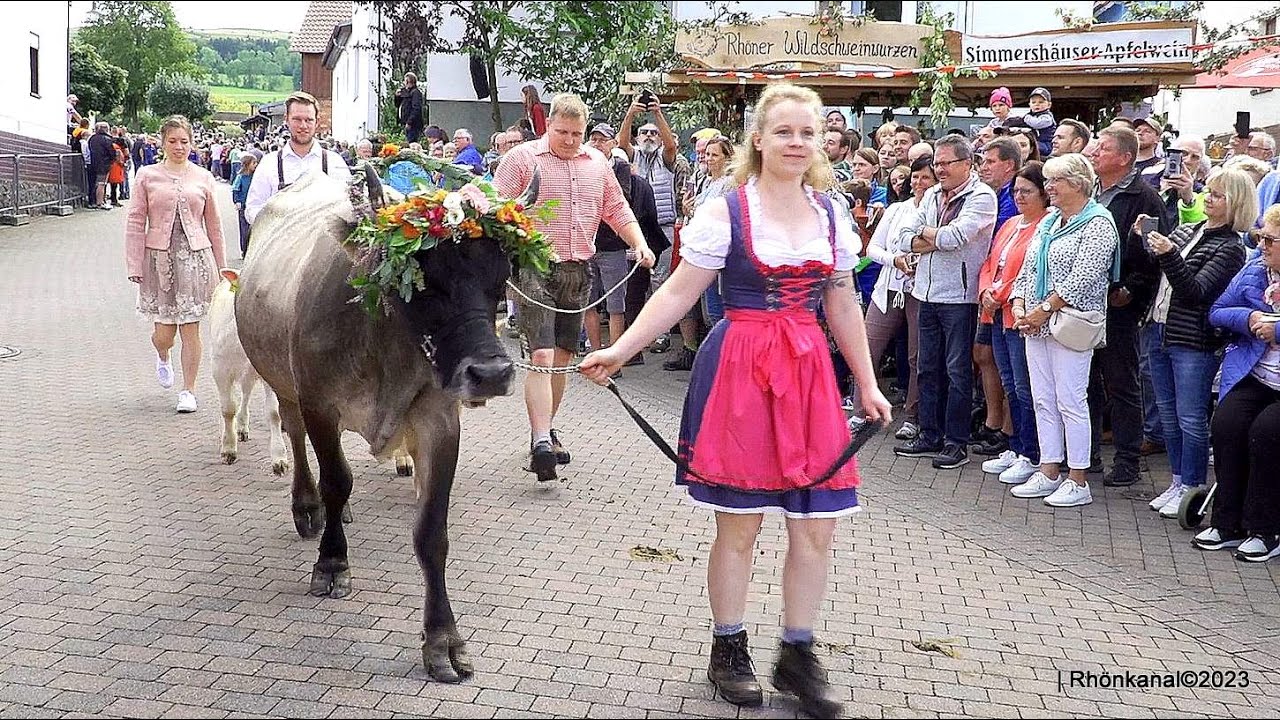 Rhön Viehabtrieb Simmershausen 2023  - Natur & Gastfreundschaft pur