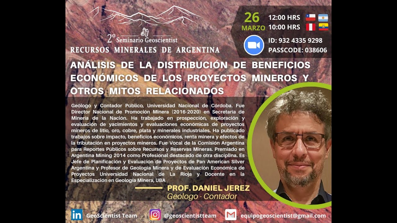 Análisis de la Distribución de Beneficios Económicos de los Proyectos Mineros y mitos relacionados