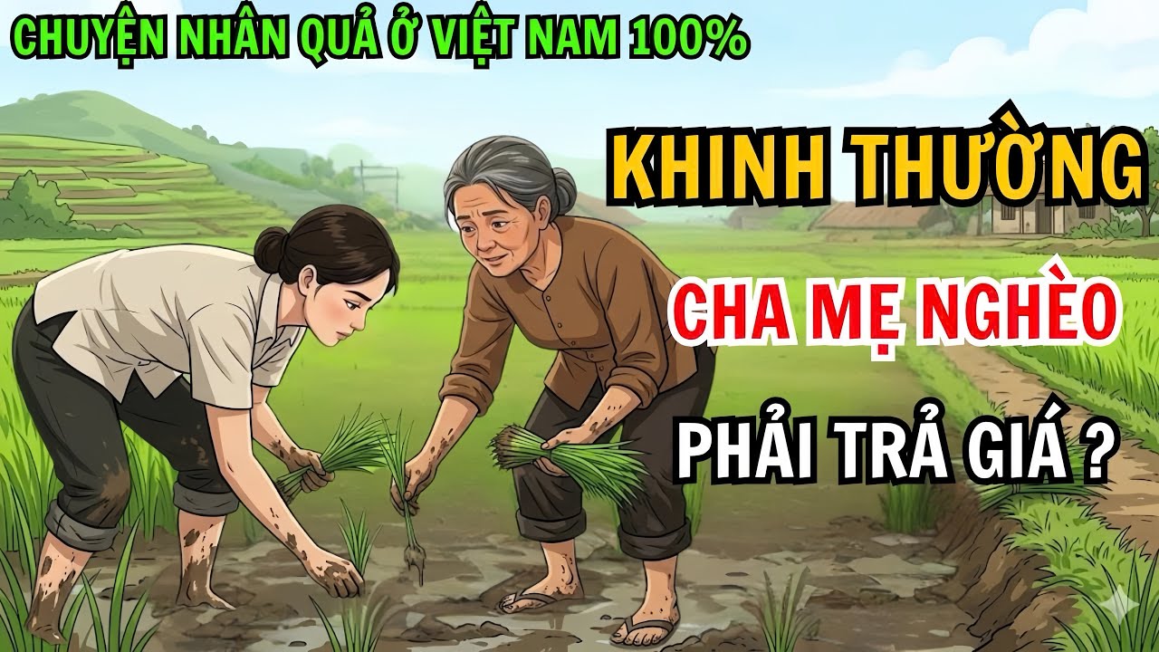 Chuyện Nhân Quả: Khinh Thường Cha Mẹ Chồng Khi Thấy Họ Làm Nông Dân Và Cái Kết