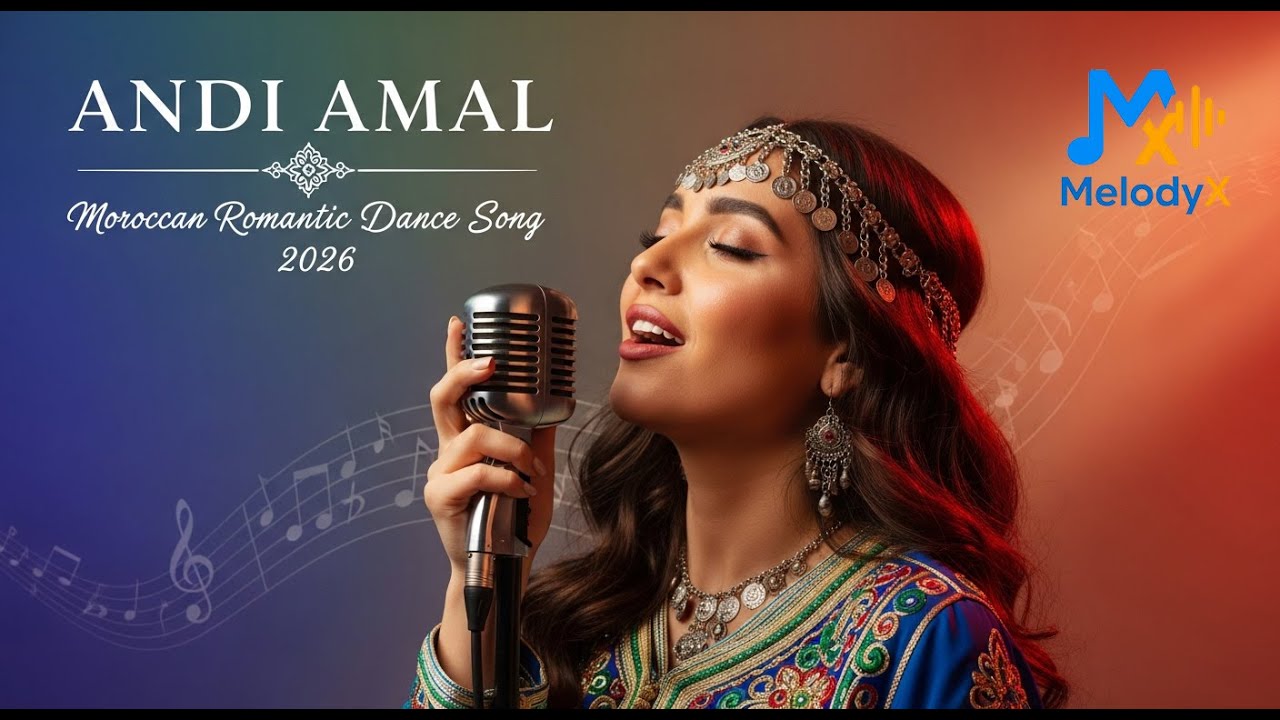 ANDI AMAL ❤️🎶 | Moroccan Romantic Dance Song 2026 | MelodyX-Officiel