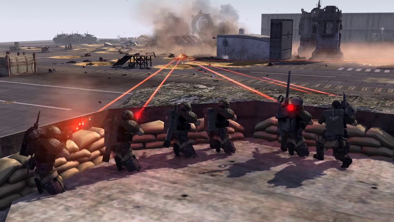 Imperial Guard Factory Defense - Cinematic Assault Squad 2
