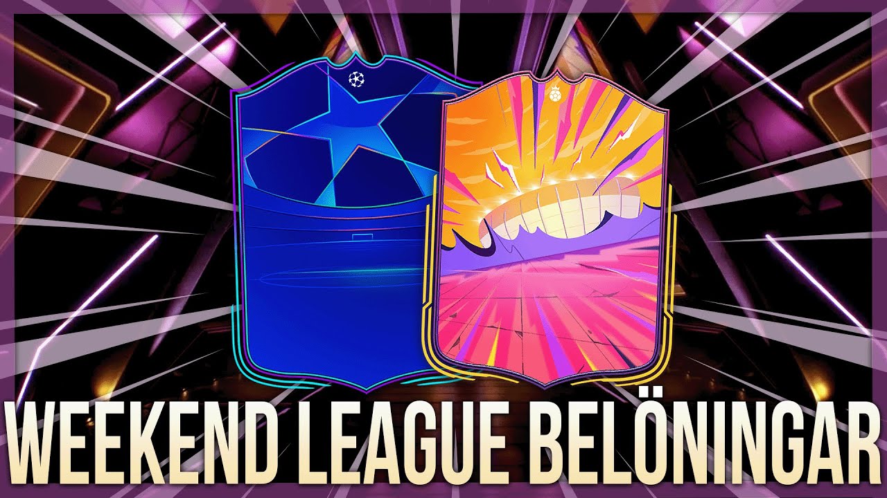 Mina första FC 25 WEEKEND LEAGUE BELÖNINGAR!