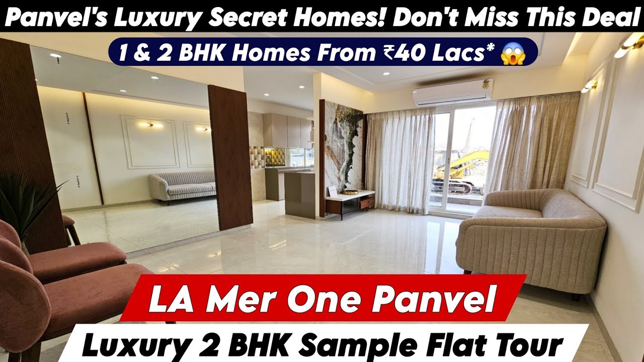 La Mer One Growth City Palaspe Panvel | 2 BHK Sample Flat | Booking, Site Visit, Offers 📞-8800678921