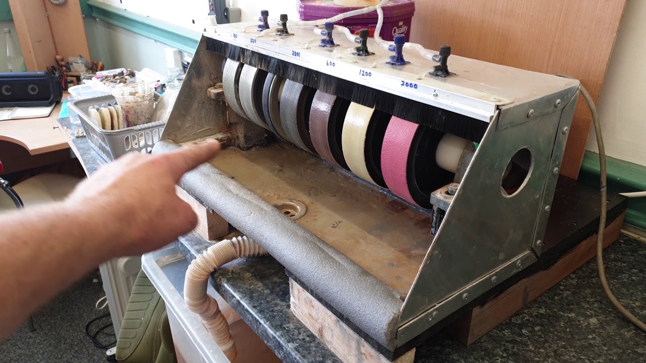Homemade Cabbing machine