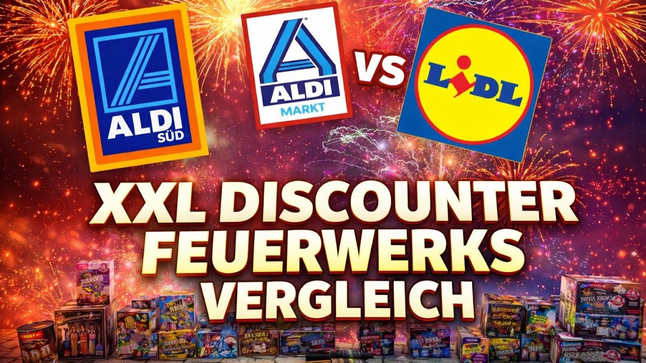 XXL Discounter Feuerwerks Vergleich!!! (Fireworks Mania)