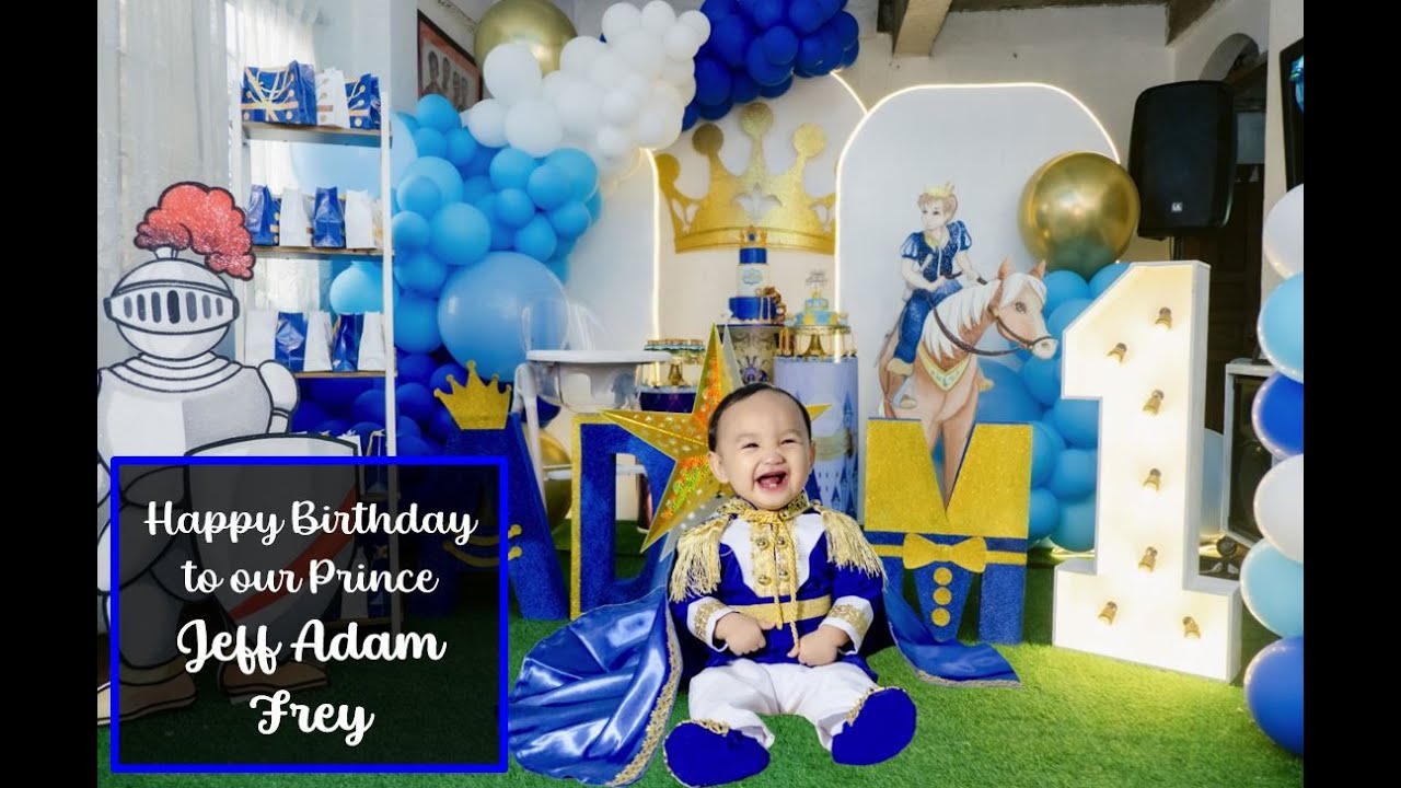 Royal Prince - First Birthday Theme [Highlights]