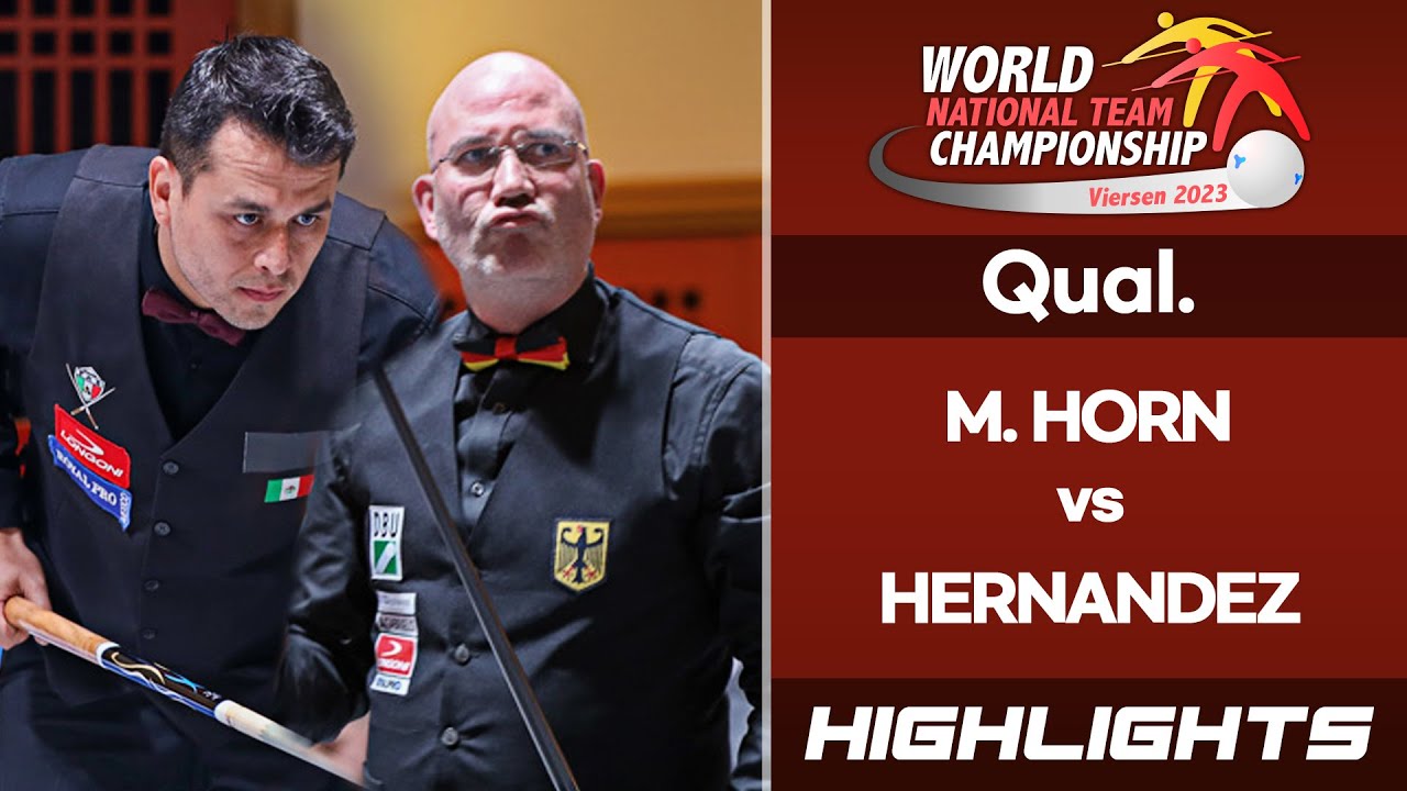 Qual. - 마틴 혼 Martin HORN vs 크리스티안 헤르난데즈 Christian HERNANDEZ. H/L
