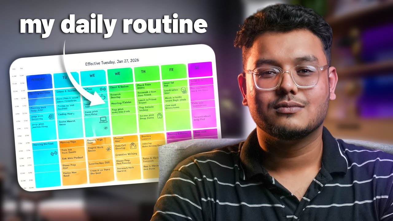আমি HSC 27 হলে, রুটিন কীভাবে বানাতাম ?
