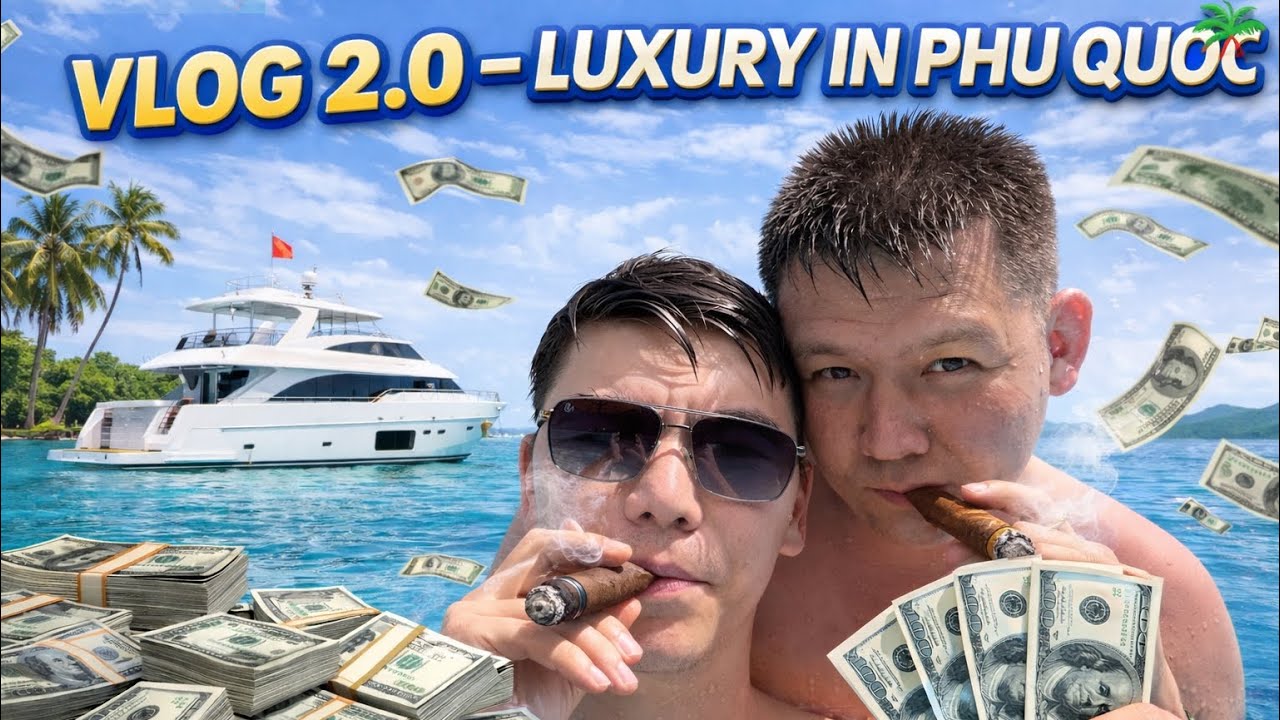 Фукуок VLOG: vol 2.0 Вьетнам|Яхта| Аквапарк и Миллионы деп ше