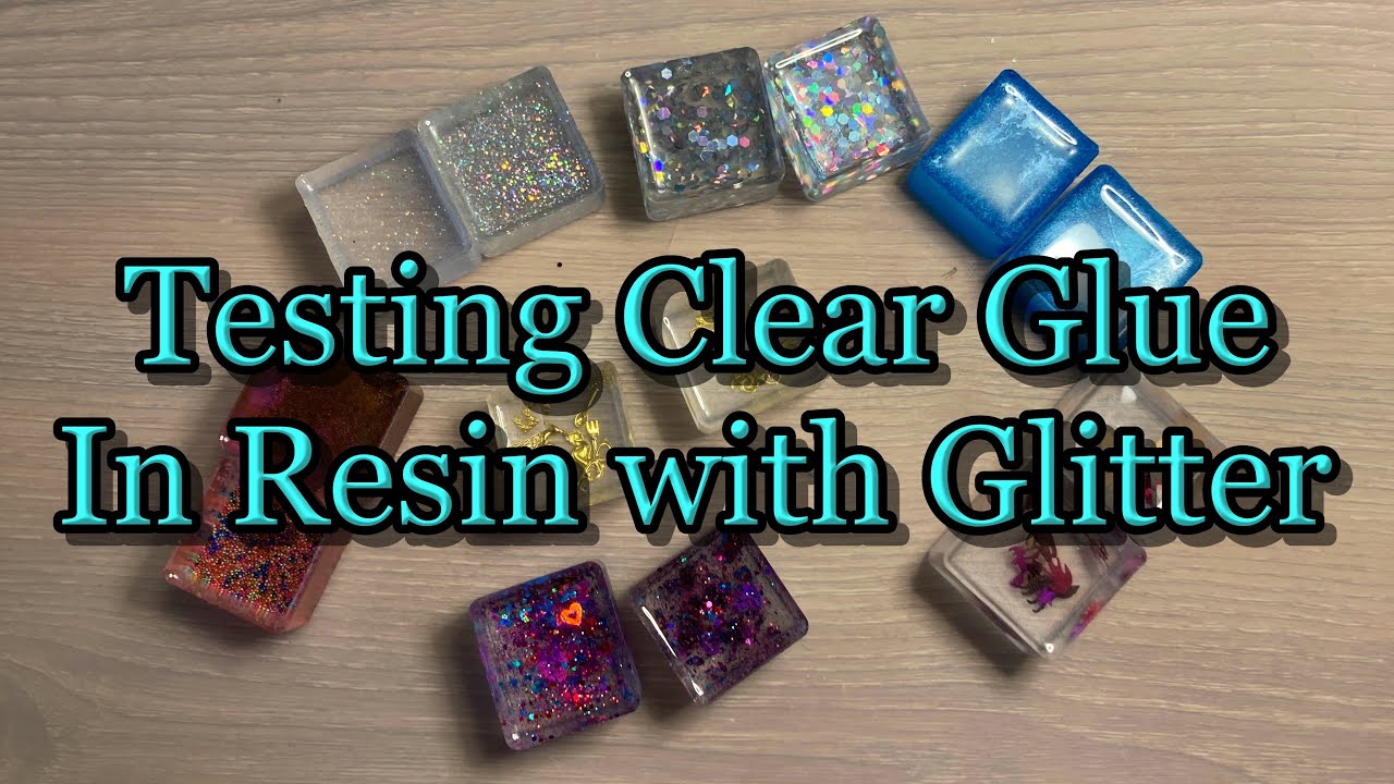 Clear Glue in Resin; February 27, 2024