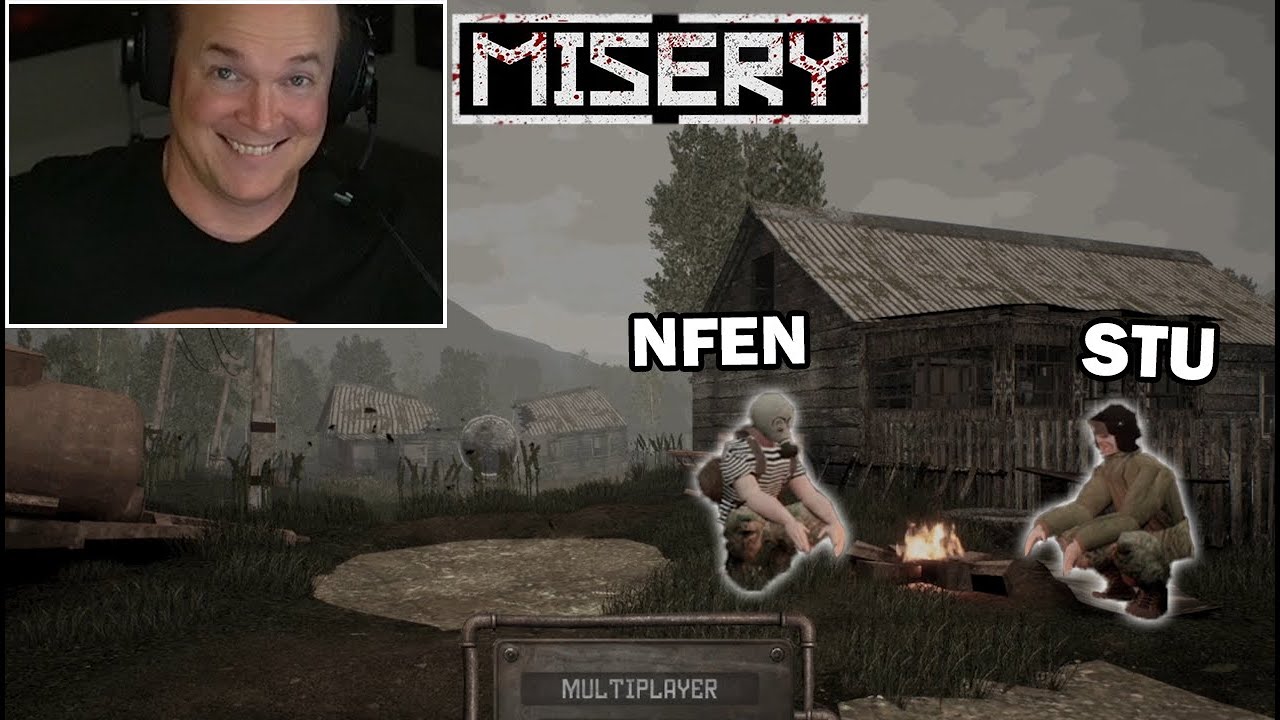 БОЛЬШЕ СТРАДАНИЯ - Сарк с NFEN и Стю (Misery)