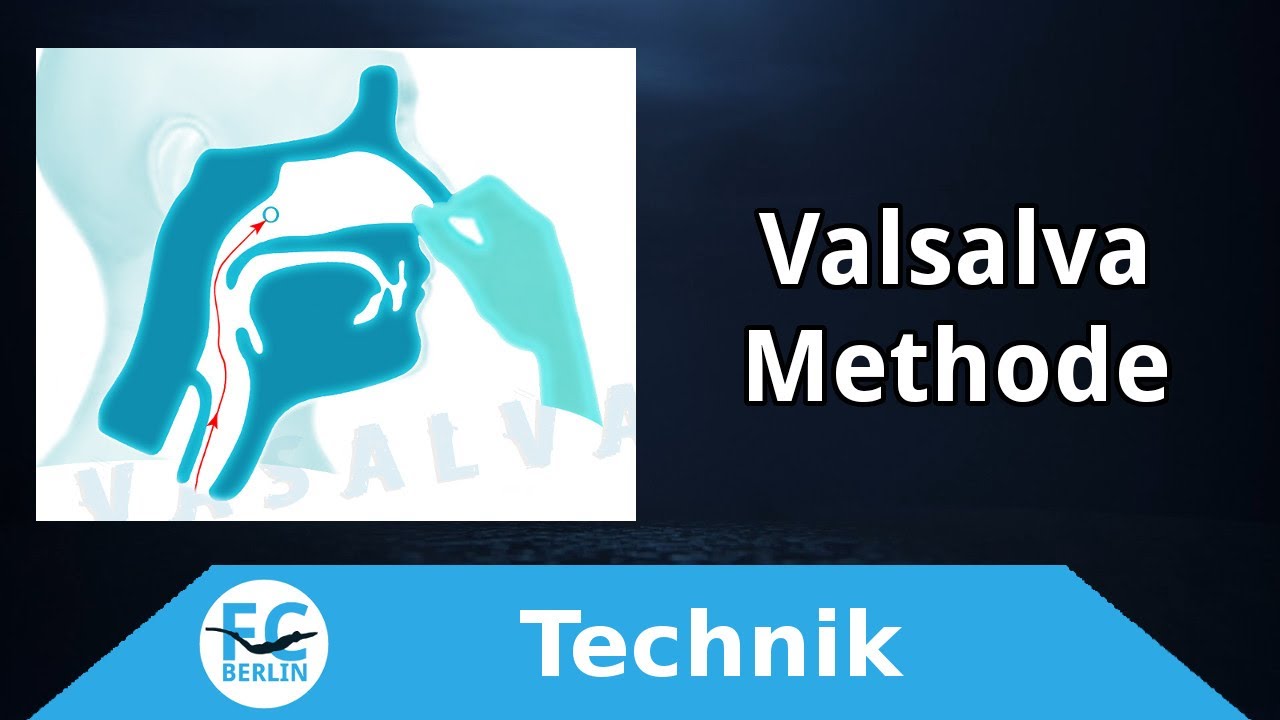 Freediving Equalisation Training - Die Valsalva Methode