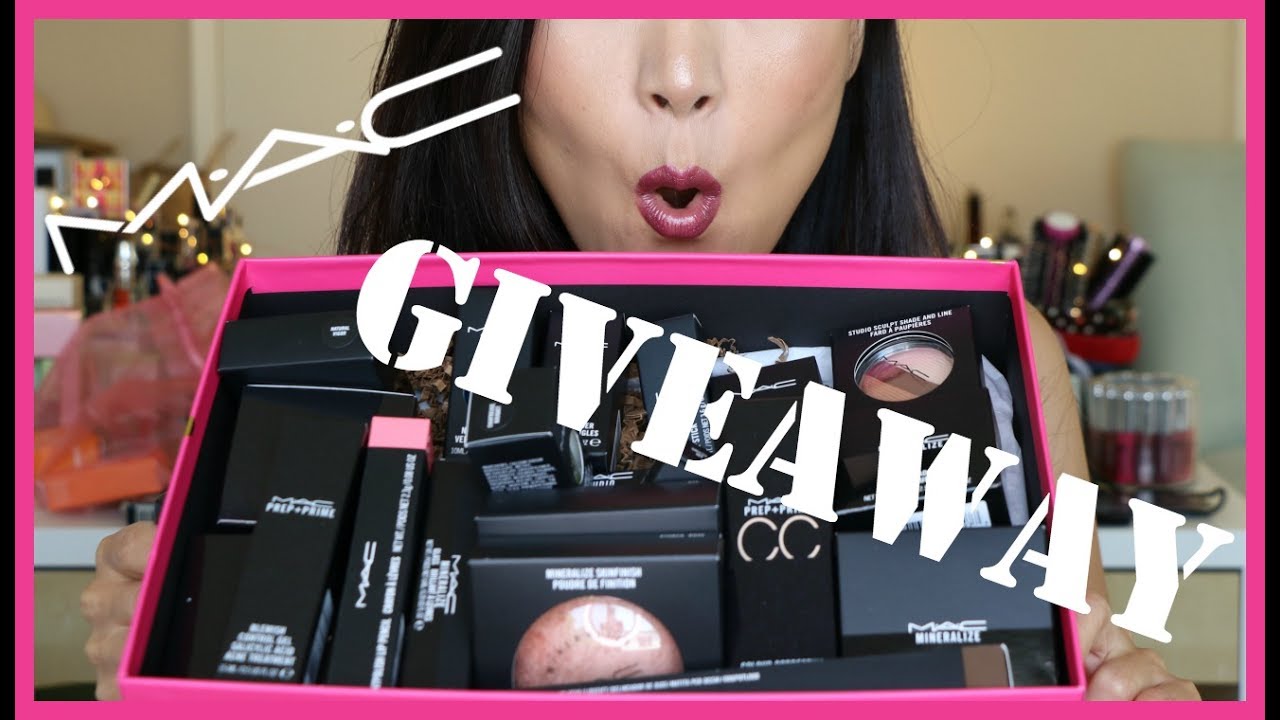 MAC Makeup Haul & GIVEAWAY - 맥 메이크업 하울과 무료나눔 이벤트