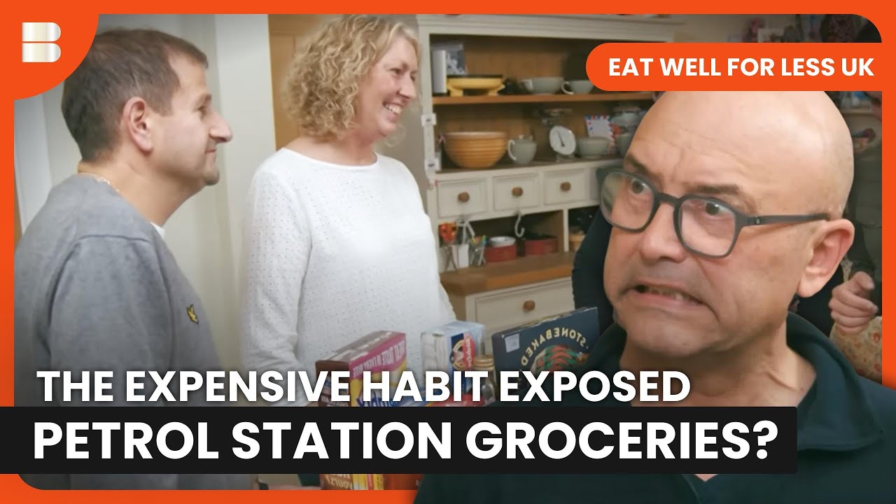 Family Spends Fortune at Petrol Station Shops | Eat Well For Less UK