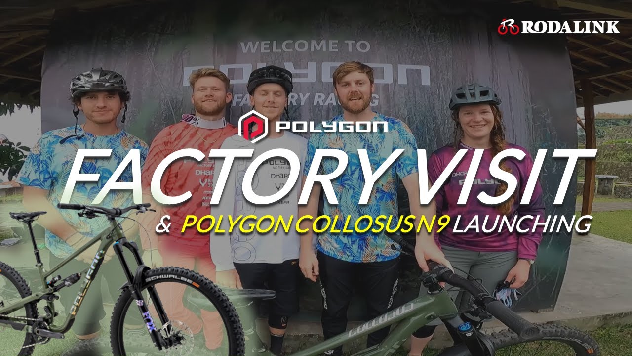 VLOG Polygon Collosus N9 Launching with Polygon Factory Racing Team / Polygon Factory Visit (INSERA)