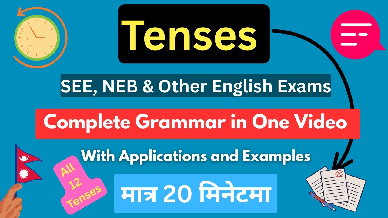 Tenses in English Grammar || Compulsory English SEE, NEB, Class 9,10