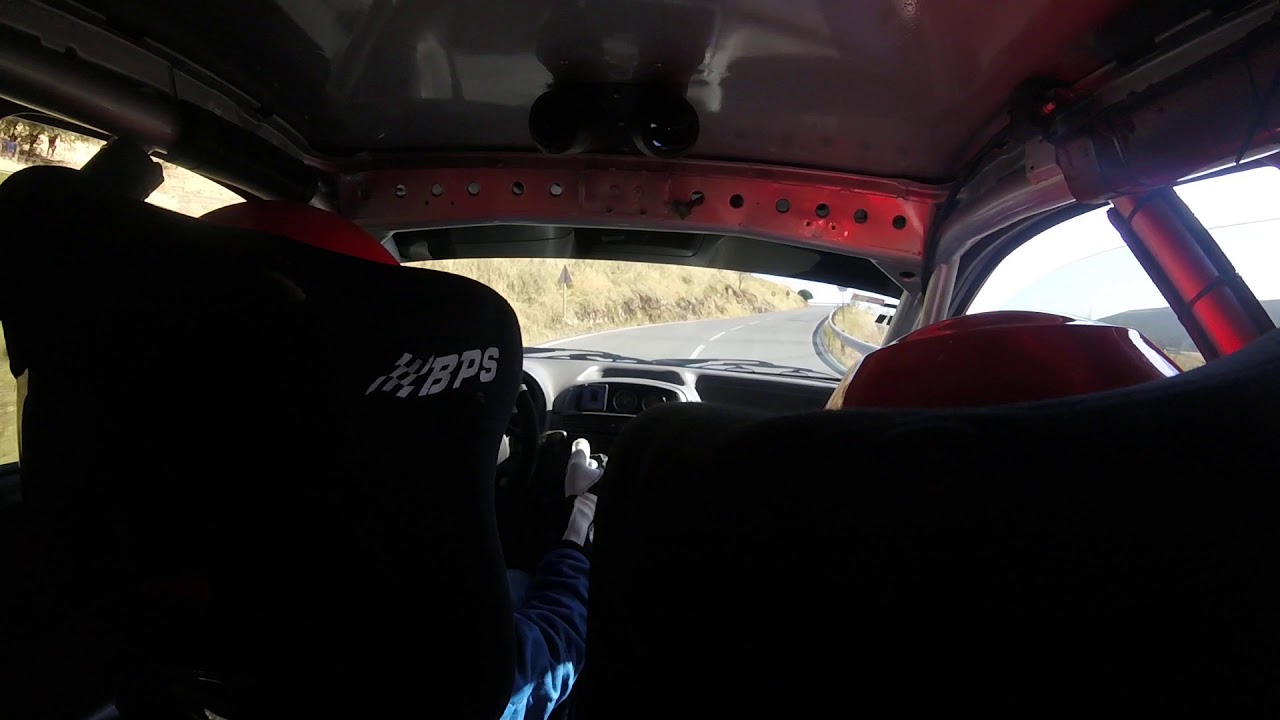 2°rallycrono villa espiel 2019 onboard Germán leal y Carlos ruiz fiat punto kit car tc3