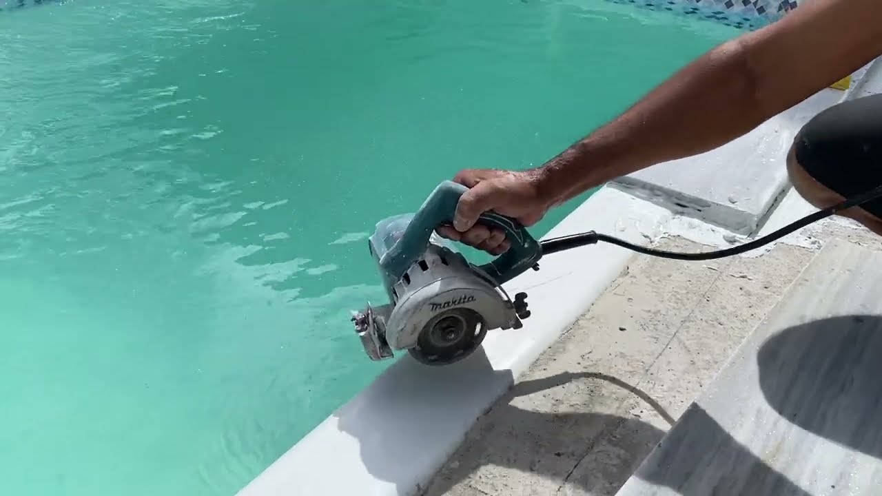#PISCINA / COMO ASSENTAR MÁRMORE NA PISCINA