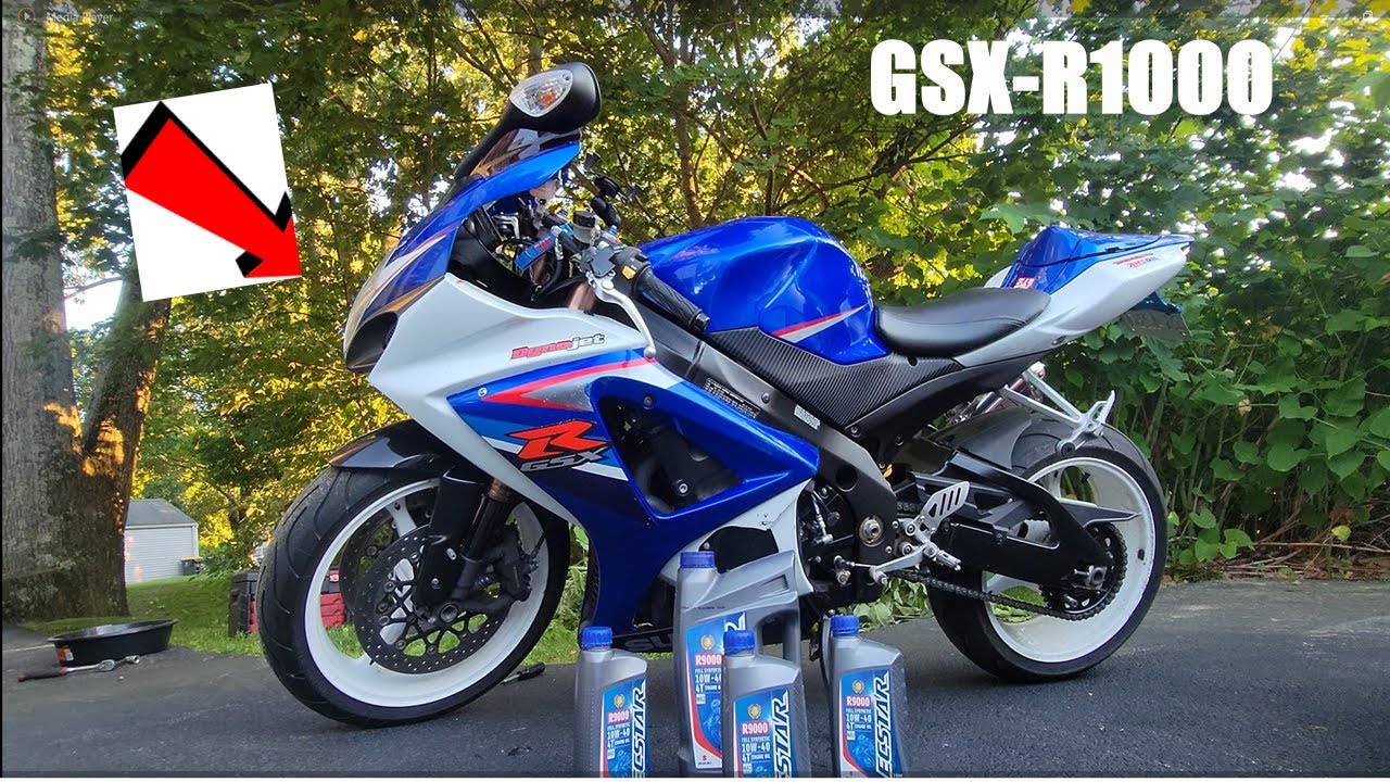 The Best Guide on How to Change your Oil on a Suzuki GSX-R (600-1000)!