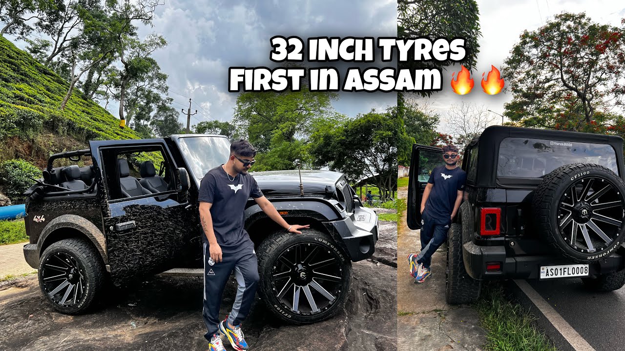 FULLY MODIFIED THAR worth 4 LAKH in ASSAM OWNERSHIP REVIEW