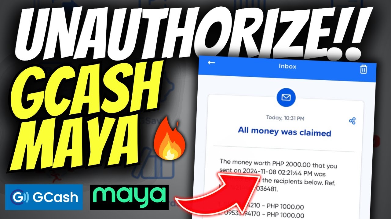 Как исправить несанкционированные транзакции GCash и Maya