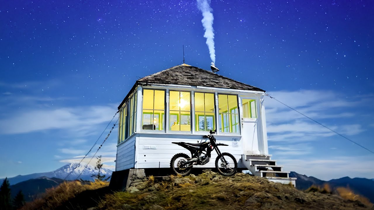 Camping in Washingtons Last Fire Lookout