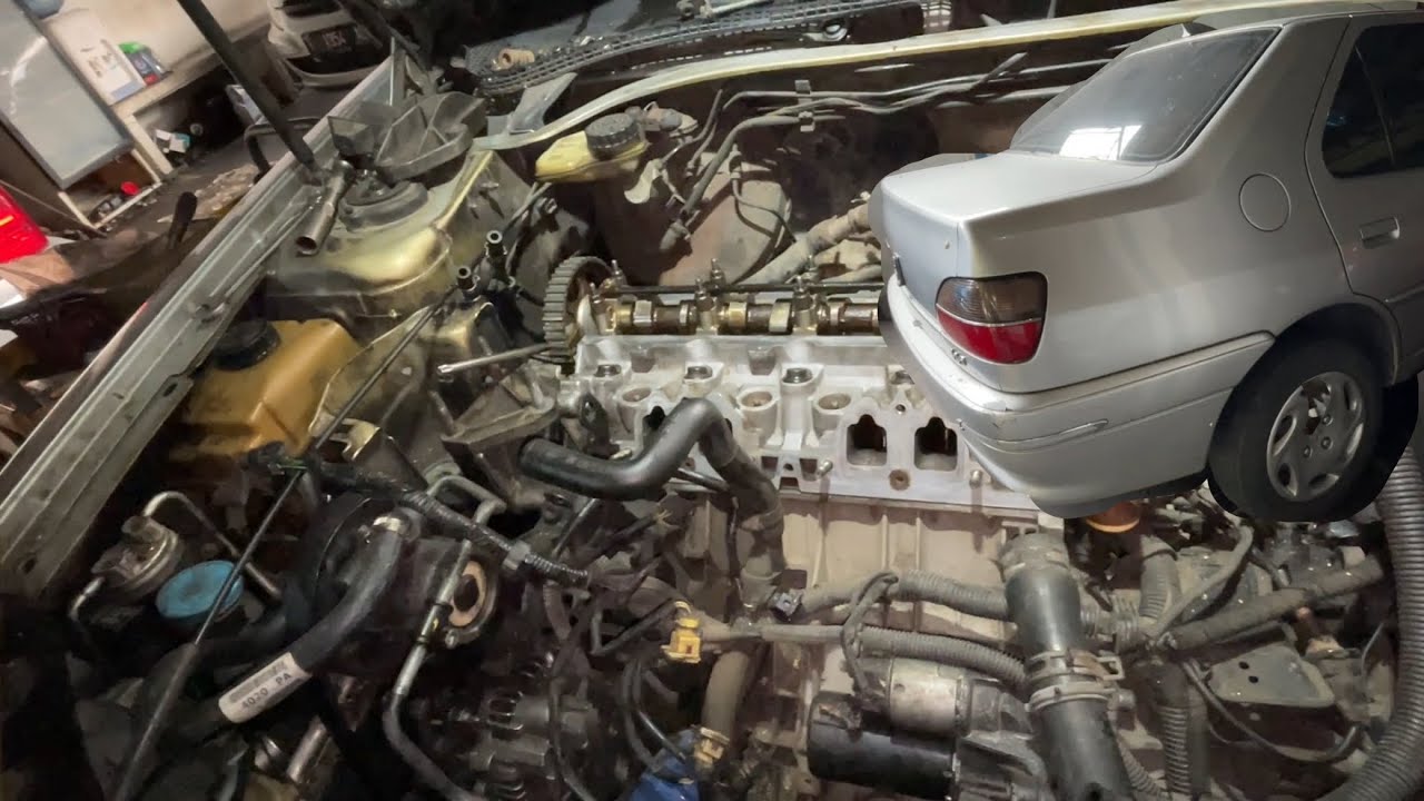 Tanda tanda mesin mobil Overheat || peugeot 306 blok rawan pecah