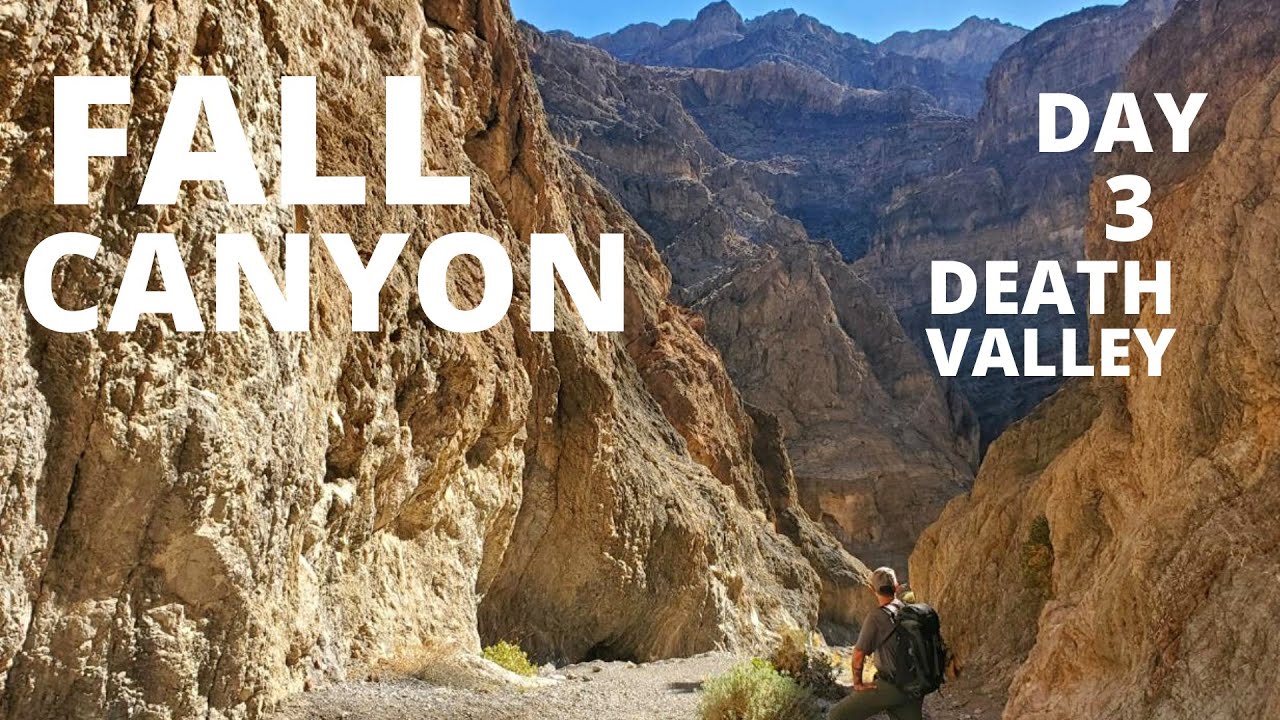 Hiking Fall Canyon, Day 3, Death Valley National Park, California