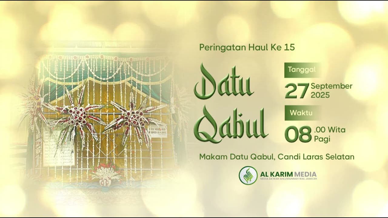 Peringatan Haul Ke 15 Syekh Muhammad Mahmud Al Qabul - Candi Laras Selatan, 27/09/2025.
