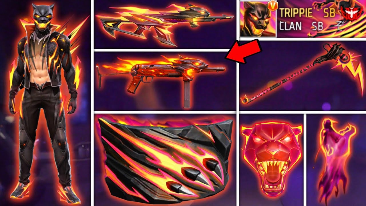SOLO PODEMOS USAR COSAS DE LA PANTERA LEGENDARIA 😱 FREE FIRE