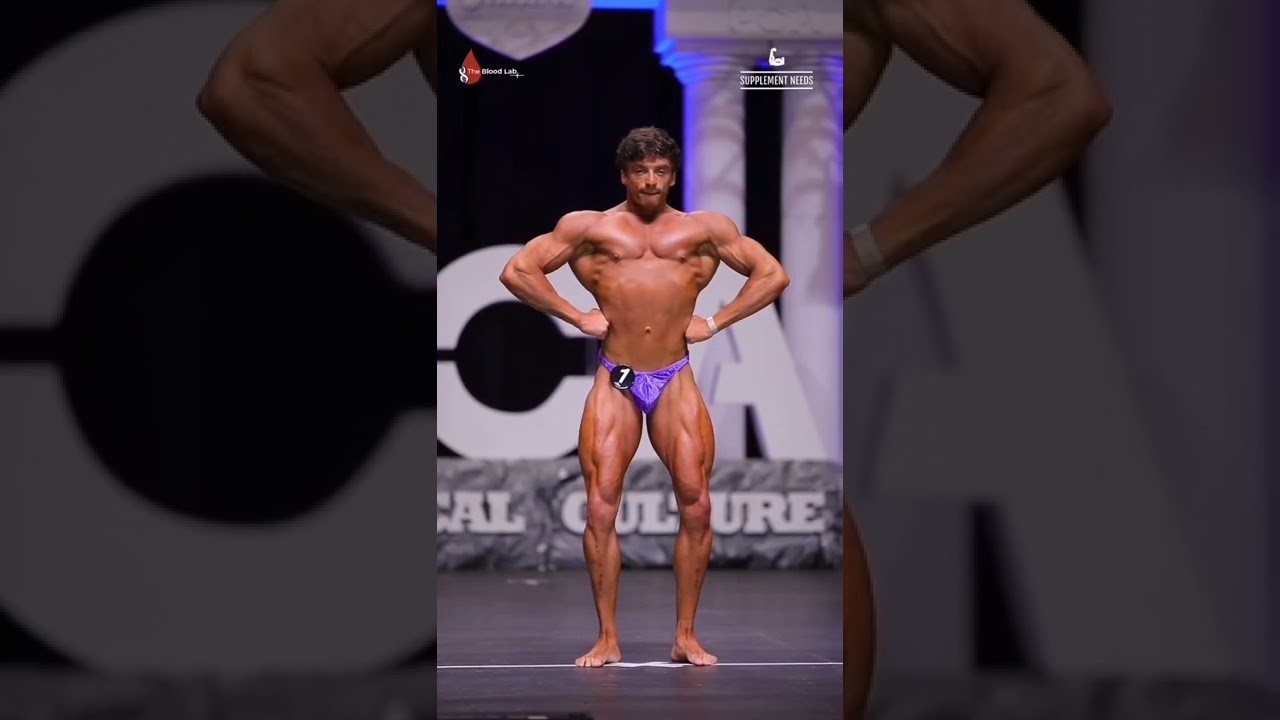 PCA First Timers (6) Junior Bodybuilding 2nd Place Aydin Giray Posing
