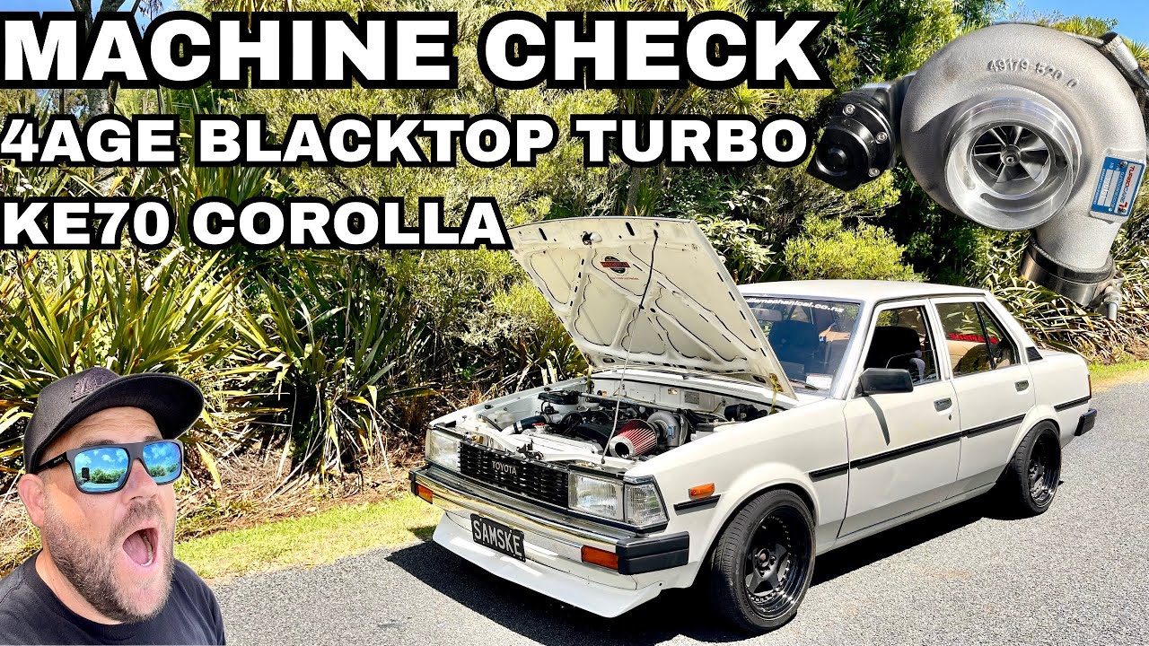 Проверка машины - Wild KE70 Corolla 4AGE Turbo🔥 JDM Legends