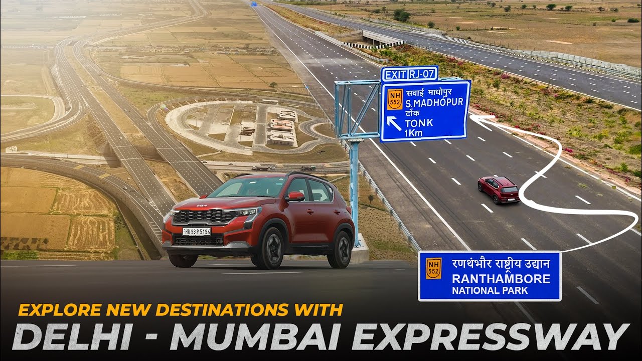 Ranthambore via Mumbai-Delhi Expressway Ft. Kia Sonet | #GhumakkadGagan