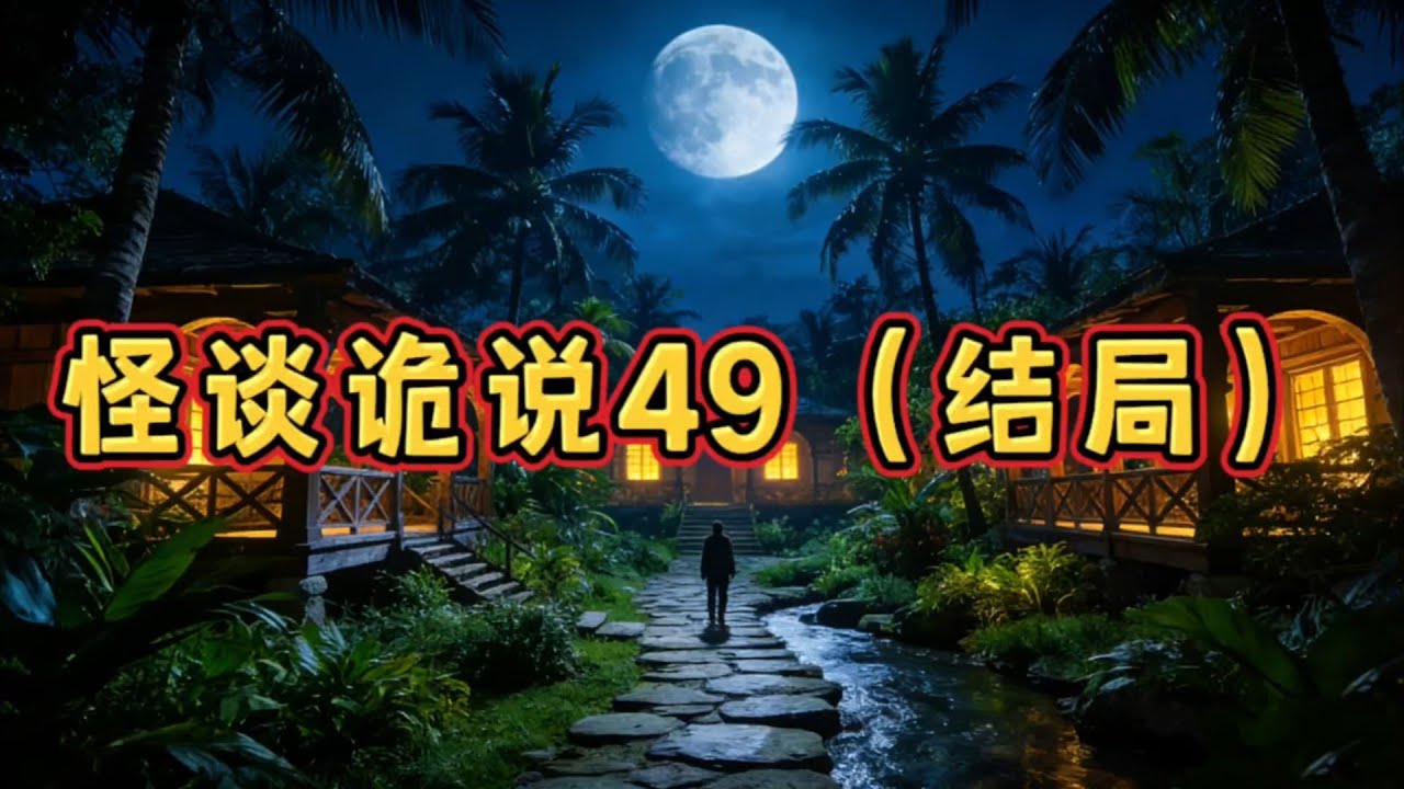 《怪谈诡说49》长篇连载规则怪谈文，悬疑烧脑+灵异+无女主，读心术+原创副本+国运+直播+轻松搞笑+直播#规则怪谈文
