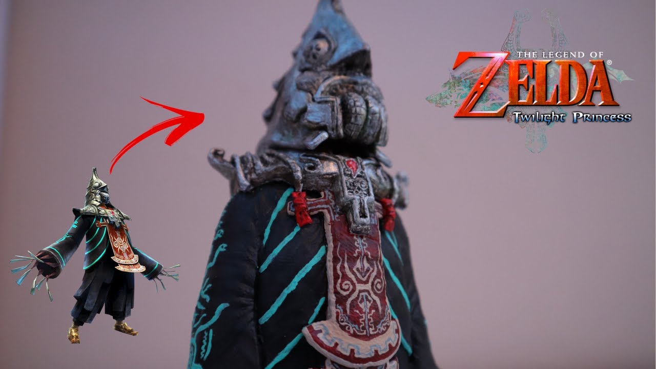 sculpting the USURPER KING ZANT // The Legend of Zelda: Twilight Princess