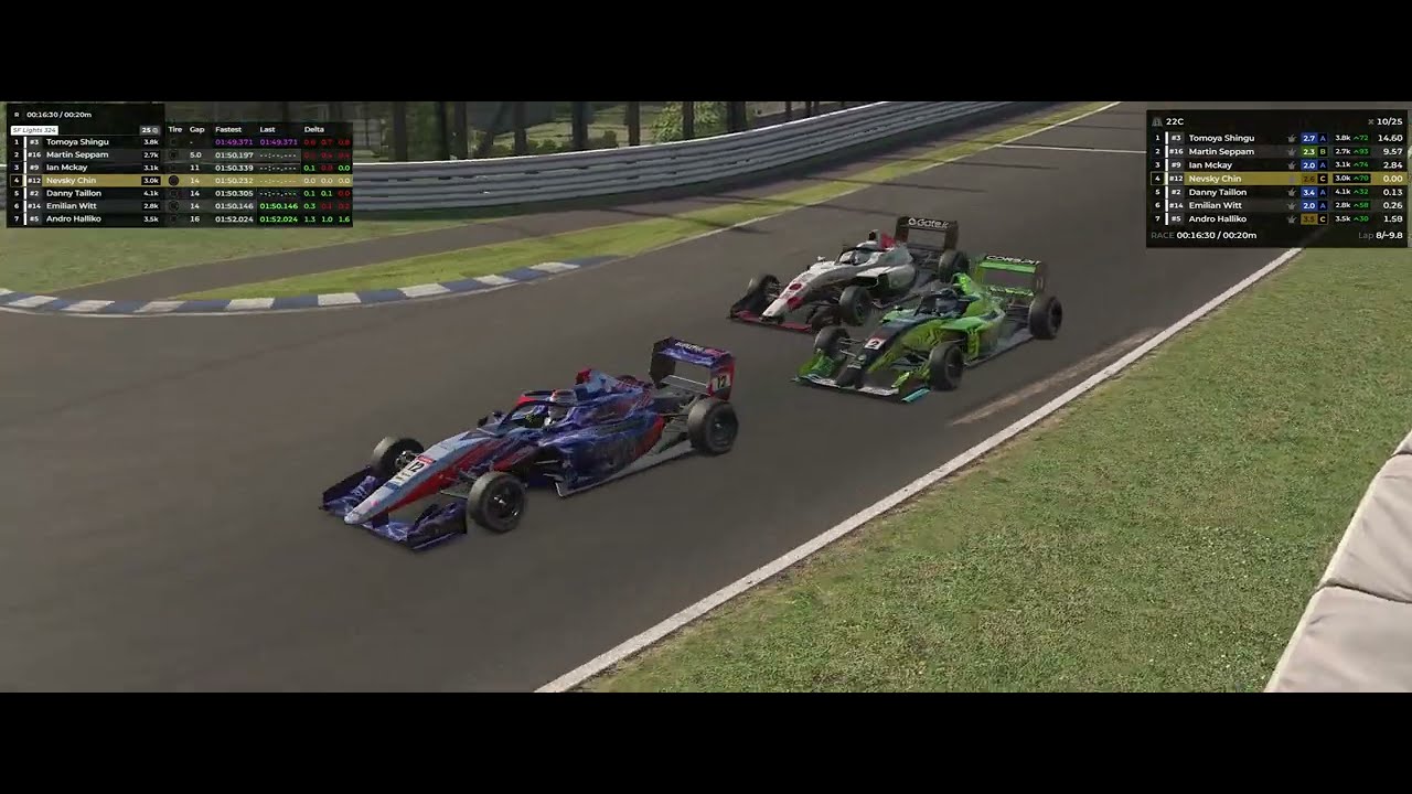 IRACING SUPER FORMULA LIGHT 2025 (S4 W10) SUZUKA